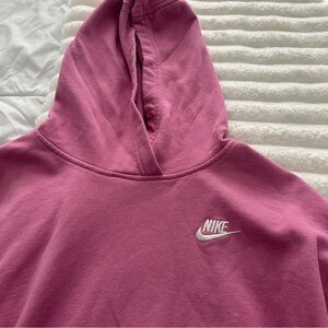 Nike Rose Pink Fleece Hoodie